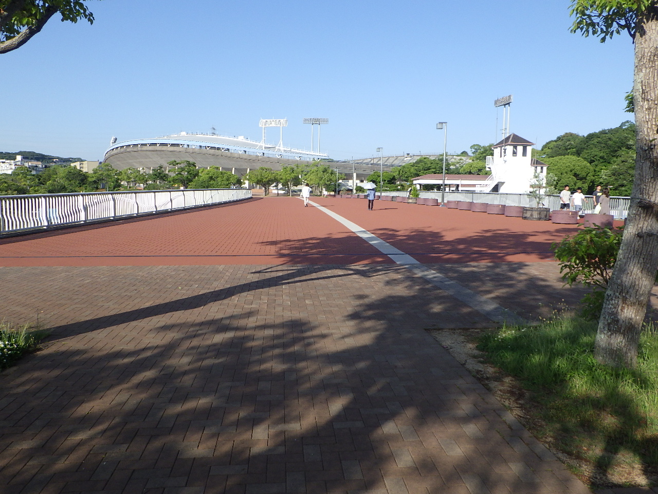 神戸総合運動公園中央橋伸縮装置取替工事